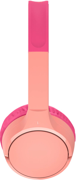 Słuchawki Belkin SoundForm Mini Kids Pink (AUD002btPKV3) - obraz 3