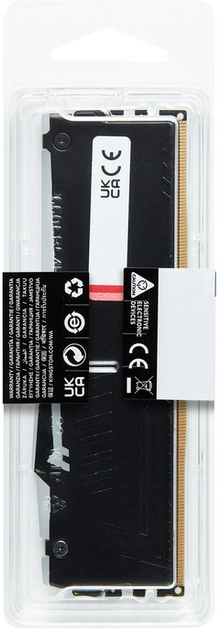 Pamięć RAM Kingston Fury DDR5-5200 32768MB PC5-41600 Beast RGB 1Rx8 Black (KF552C40BB2A-32) - obraz 6