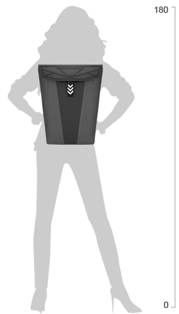 Рюкзак для ноутбука Lenovo Gaming Backpack GB400 Legion 16" Grey (GX41M53146) - зображення 7