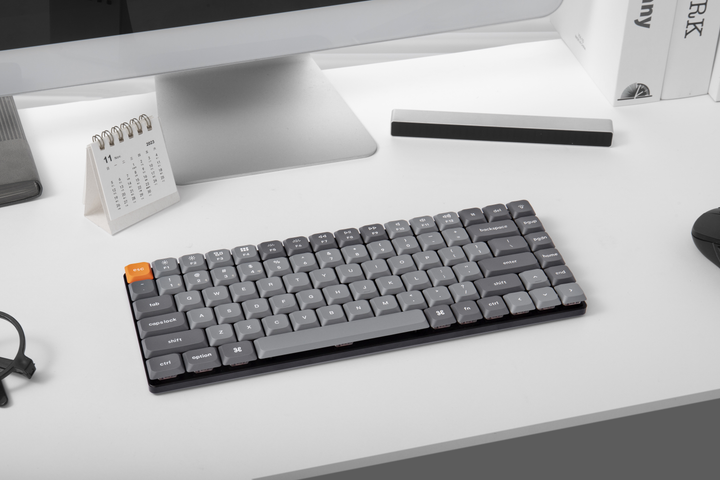 Klawiatura bezprzewodowa Keychron K3 Max Gateron MX 2.0 Brown QMK RGB Eng/Ukr Wireless/Bluetooth/USB Black (K3MH3_KEYCHRON) - obraz 6