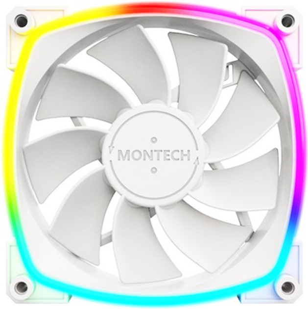 Wentylator Montech RX120 PWM (RX120 PWM BIAŁY) - obraz 1