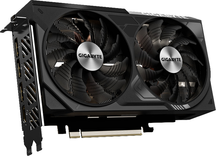 Karta graficzna Gigabyte PCI-Ex GeForce RTX 4070 WINDFORCE 2X OC V2 12 GB 12 GB GDDR6 (192 bity) (2490/20000) (HDMI, 3 x DisplayPort) (GV-N4070WF2OCV2-12GD) - obraz 2