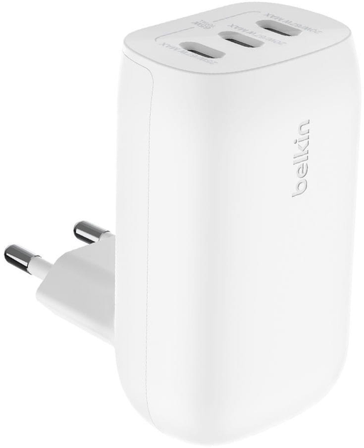 Ładowarka sieciowa Belkin 67 W USB-C PD 3.1 PPS Wall Charger White (WCC002VF2MWH-B6) - obraz 4