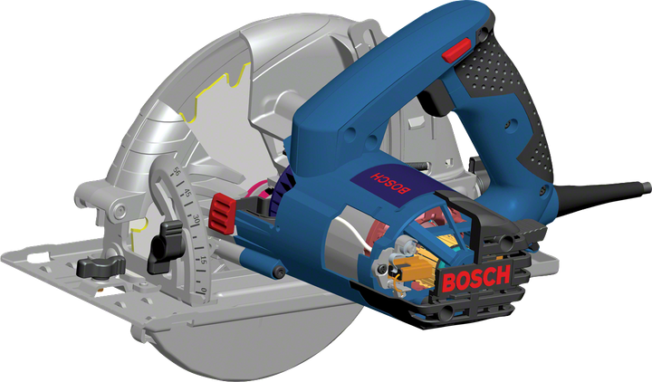 Циркулярна пила Bosch Professional GKS 190 1.4 квт 190/30 мм діаметр диска 70 мм глибина різу +диск OptilineWood 0601623000 (3165140469678) - зображення 2