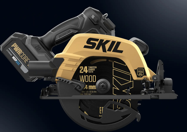 Bezszczotkowa akumulatorowa piła tarczowa Skil 184 mm 20V SKIL 3575 DB XP+ (SW1E3575DB) (4894863201553) - obraz 3