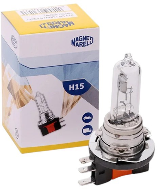 Автолампа Magneti Marelli H15 15/55 Вт 12 В (8001063738178) - зображення 3