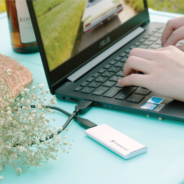 Dysk SSD Transcend ESD240C 480GB USB 3.1 Type-C 3D NAND TLC (TS480GESD240C) External - obraz 6