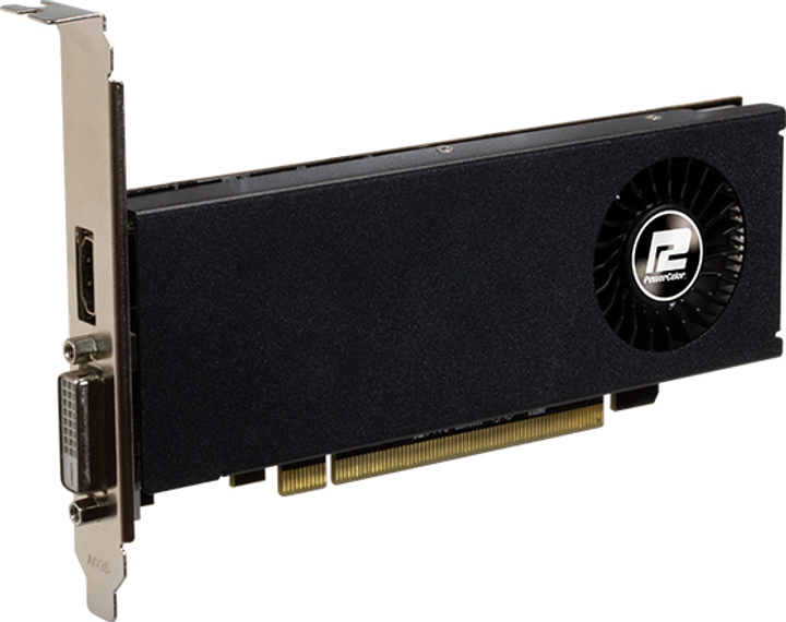 Відеокарта Powercolor PCI-Ex Radeon RX 550 Red Dragon LP 4GB GDDR5 (128bit) (1071/6000) (HDMI, DVI) (AXRX 550 4GBD5-HLE) - зображення 2