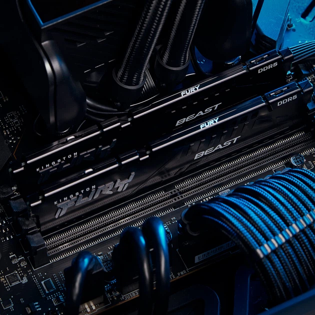 Оперативна пам'ять Kingston Fury Beast DDR5-6400 32768MB PC5-51200 Black (KF564C32BBE-32) - зображення 10