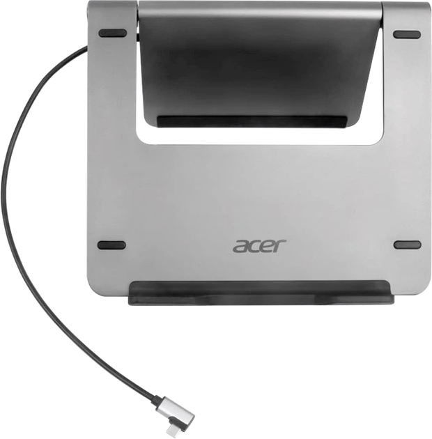 Podstawka pod laptopa Acer ze zintegrowaną stacją dokującą 5 w 1, srebrna (HP.DSCAB.012) - obraz 2
