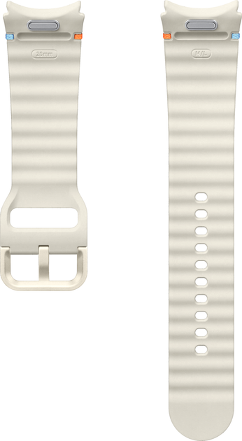 Ремінець Samsung Sport Band (M/L) для Samsung Galaxy Watch 7 Cream (ET-SNL31LWEGEU) - зображення 2