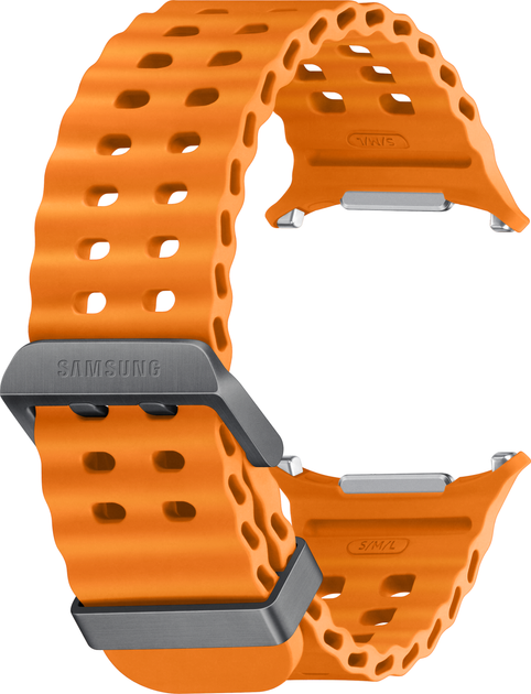 Pasek Samsung Marine Band do Samsung Galaxy Watch 7 Ultra Orange (ET-SNL70MOEGEU) - obraz 3