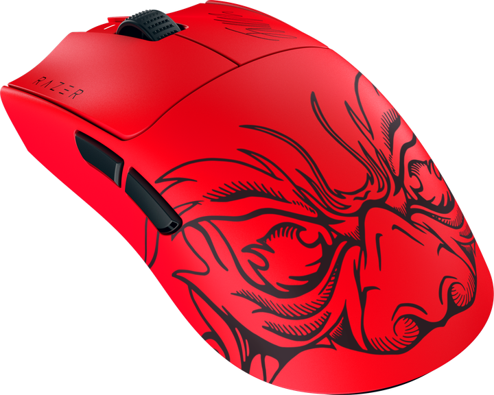 Mysz Razer Viper V3 Pro Faker Edition Wireless Red (RZ01-05120500-R3M1) - obraz 2