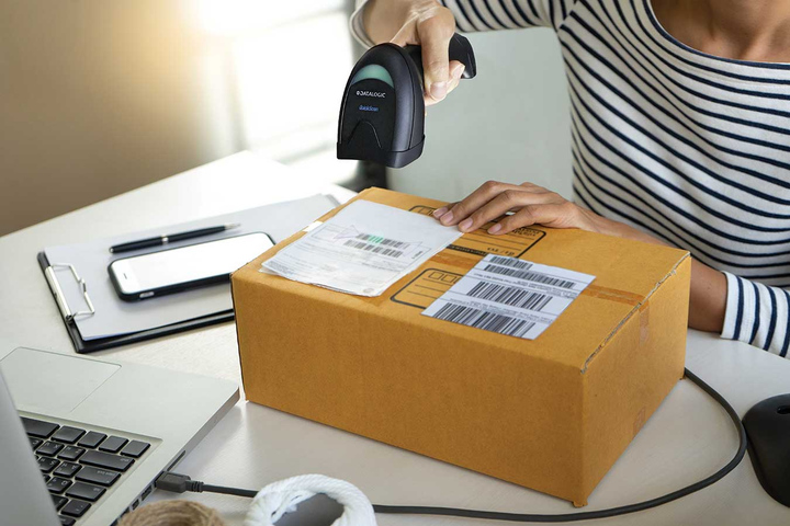Skaner kodów kreskowych 2D Datalogic QSCAN QBT2500 w komplecie z kablem USB, czarny (QBT2500-BK-BTK1) - obraz 3