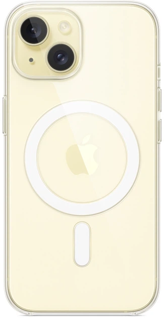 Etui Apple MagSafe Clear Case do Apple iPhone 15 Clear (MXRK3) - obraz 3