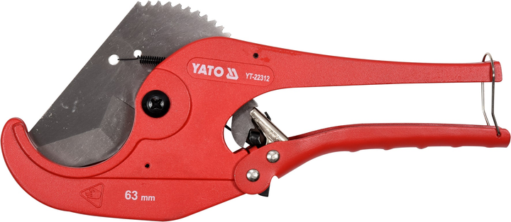 Obcinak do rur PVC YATO do 63 mm (YT-22312) - obraz 1