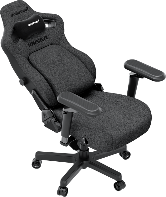 Крісло ігрове Anda Seat Kaiser 4 V2 Size XL Dark Gray Fabric (AD12YDDC-XLL-20-GB-CF-03) - изображение 7