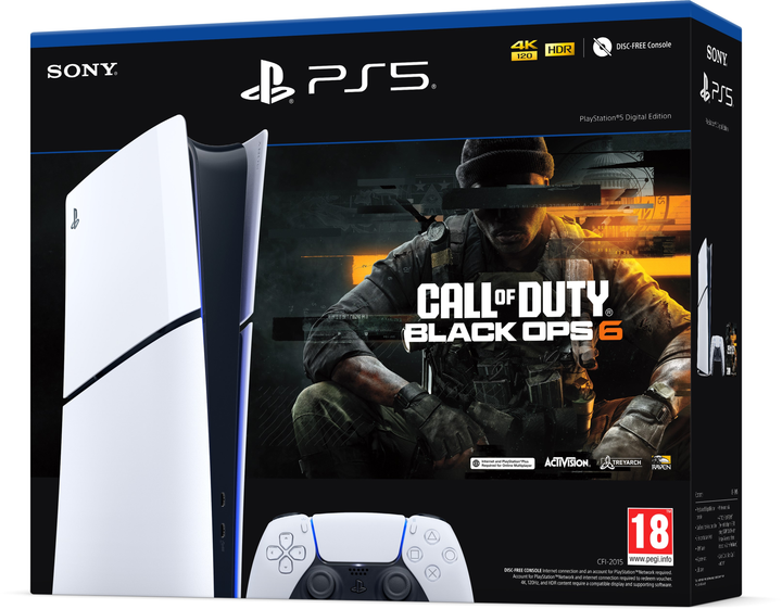 Ігрова приставка Sony PlayStation 5 Slim 1TB Digital Edition Call of Duty: Black Ops 6 (711719603405) - зображення 4