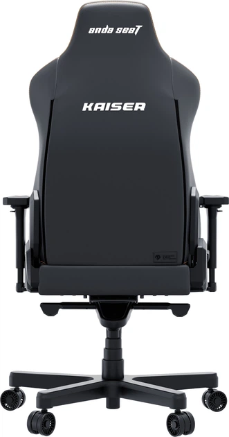 Fotel gamingowy Anda Seat Kaiser 3E Size XL Black PVC (AD23YC-XL-08-B-PV/C-B01) - obraz 4
