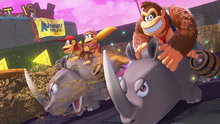 Игра Nintendo Switch 2 Donkey Kong Bananza Русские Субтитры Б/У - Фото 5 Игра Nintendo Switch 2 Donkey Kong Bananza Русские Субтитры Б/У - изображение 5