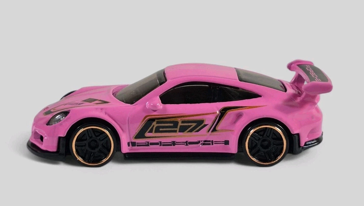 Машинка Базовая Hot Wheels Porsche 911 GT3 RS Then and Now 1:64