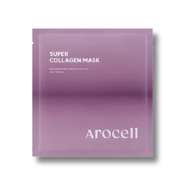 Гідрогелева маска Arocell Super Collagen Mask Ex - Фото 1 Гідрогелева маска Arocell Super Collagen Mask Ex - изображение 1