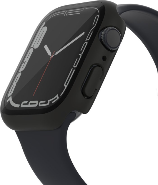 Etui Belkin ScreenForce TemperedCurve 2-in-1 do Apple Watch 44/45 mm Black (OVG004ZZBK-REV) - obraz 2