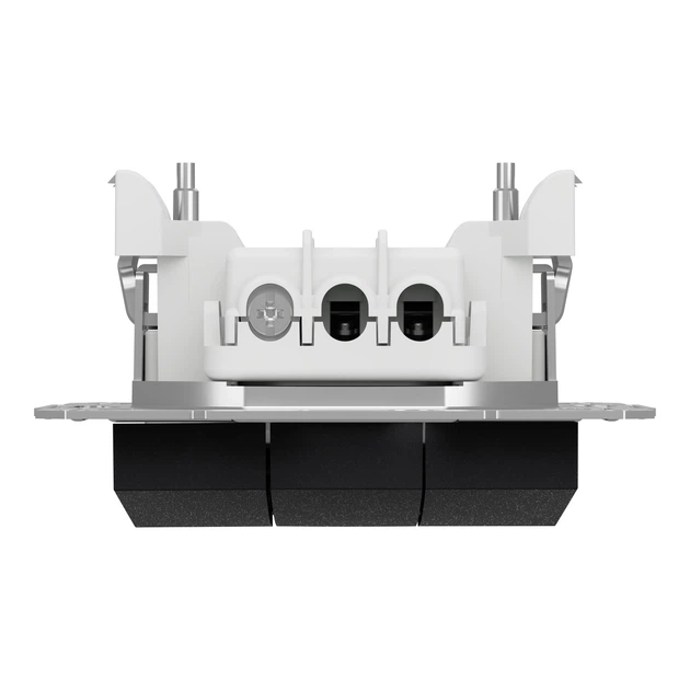 Выключатель трёхклавишный Schneider Electric Asfora антрацит EPH2100171 - изображение 5