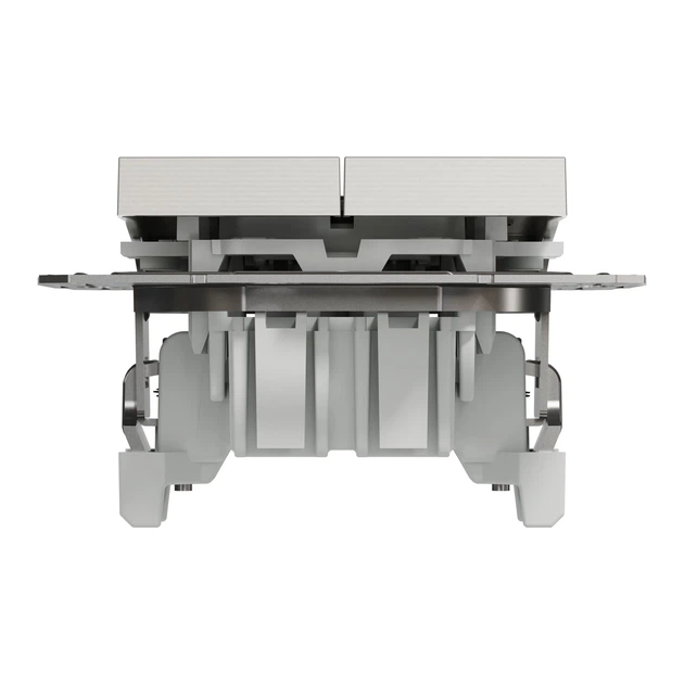 Кнопковий вимикач двоклавішний Schneider Electric Asfora бронза EPH1100169 - зображення 5