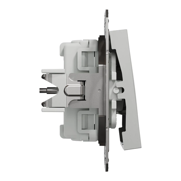 Выключатель трёхклавишный Schneider Electric Asfora алюминий EPH2100161 - изображение 5