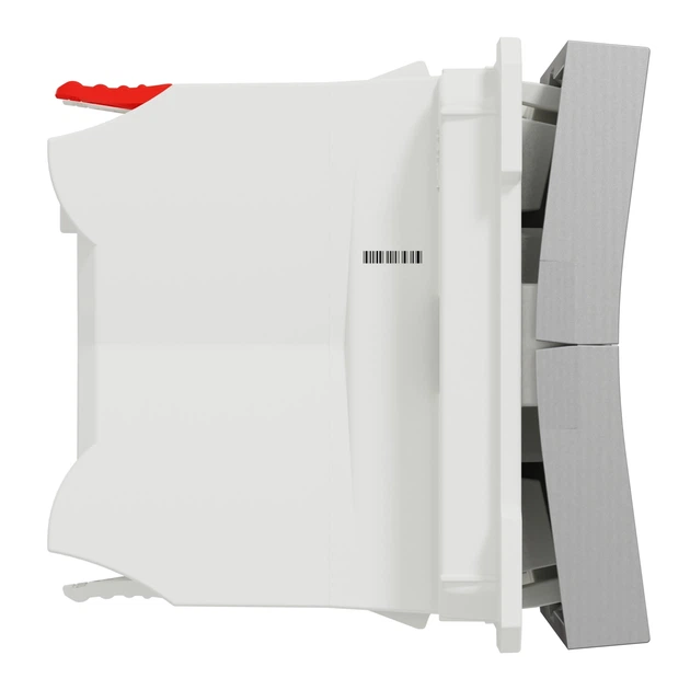 Выключатель для жалюзи Schneider Electric Unica New 2 модуля алюминий NU320830 - изображение 3
