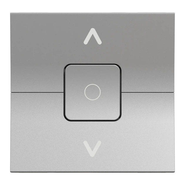 Выключатель для жалюзи Schneider Electric Unica New 2 модуля алюминий NU320830 - изображение 4