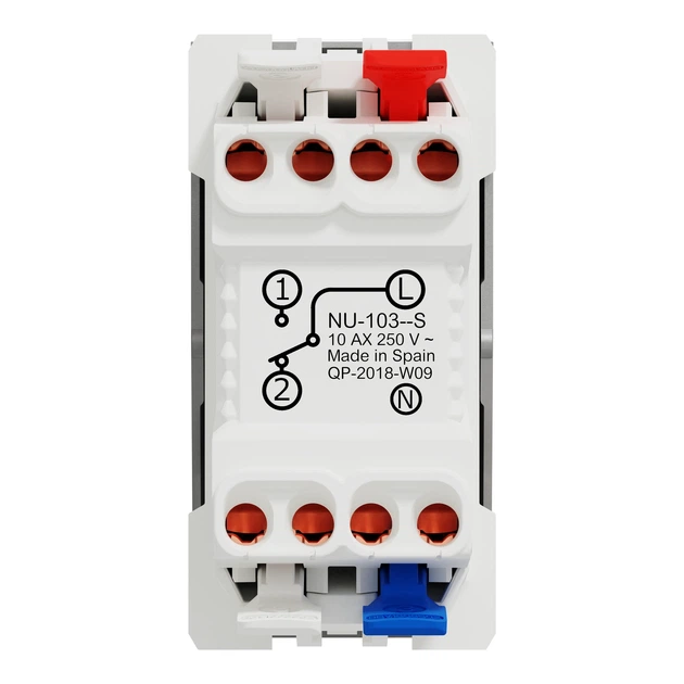 Перемикач з нейтраллю Schneider Electric Unica New 1 модуль алюміній NU310330S - Фото 8 Перемикач з нейтраллю Schneider Electric Unica New 1 модуль алюміній NU310330S - зображення 8