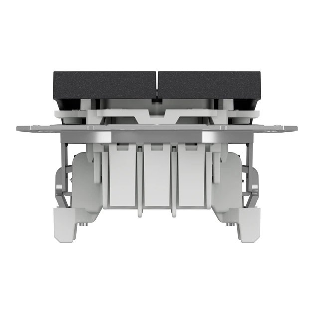 Переключатель двухклавишный Schneider Electric Asfora антрацит EPH0600171 - изображение 6