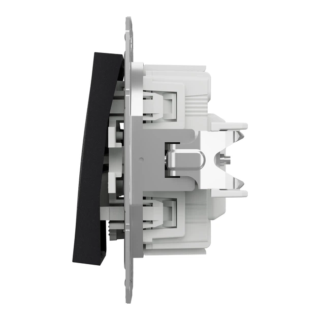 Переключатель одноклавишный Schneider Electric Asfora с подсветкой антрацит EPH1500171 - Фото 4 Переключатель одноклавишный Schneider Electric Asfora с подсветкой антрацит EPH1500171 - изображение 4