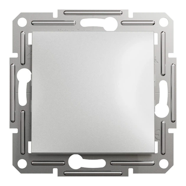 Переключатель одноклавишный Schneider Electric Asfora алюминий EPH0400161 - Фото 8 Переключатель одноклавишный Schneider Electric Asfora алюминий EPH0400161 - изображение 8