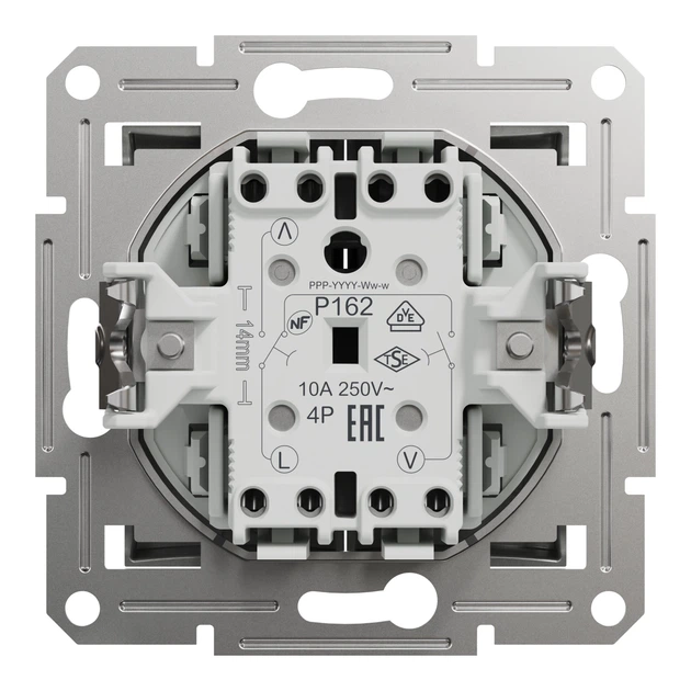 Вимикач для жалюзі Schneider Electric Asfora алюміній EPH1300161 - зображення 8