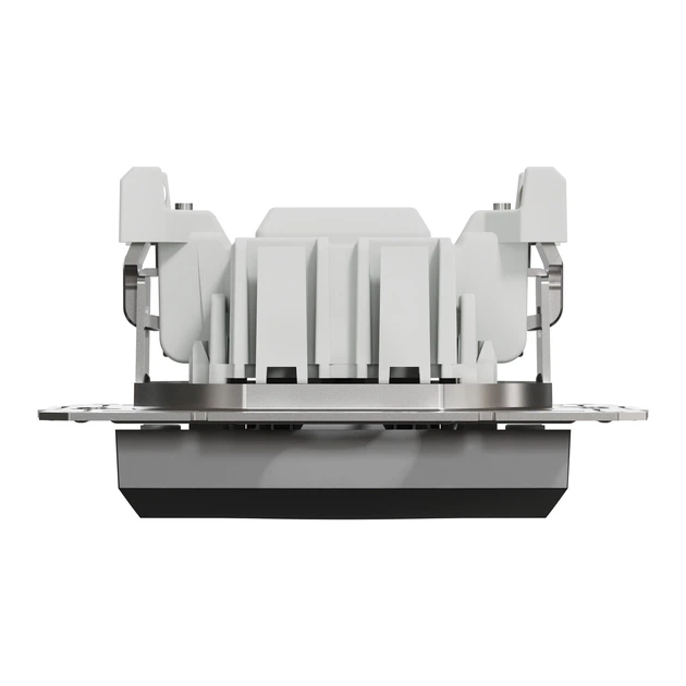Выключатель одноклавишный Schneider Electric Asfora с подсветкой антрацит EPH1400171 - изображение 5