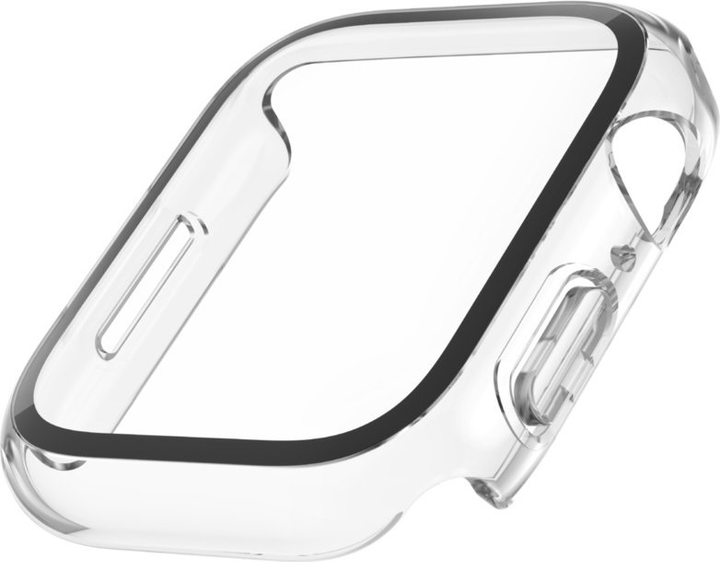 Чохол Belkin ScreenForce TemperedCurve 2-in-1 для Apple Watch 44/45 мм Transparent (OVG004ZZCL-REV) - зображення 3