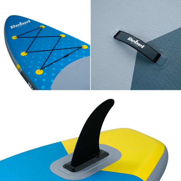 SUP дошка Rebel Active RBA-4501-BL 350 см - изображение 11