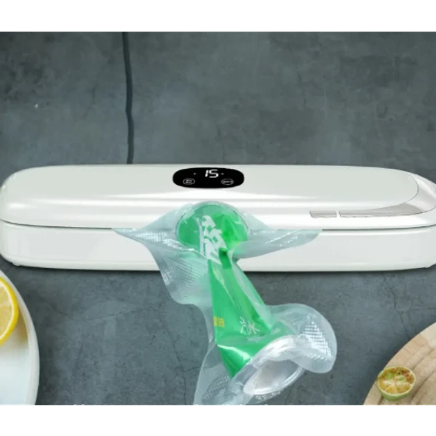 Вакуумный упаковщик Vacuum Sealer пищевых продуктов с дисплеем, работающий от сети - Фото 6 Вакуумный упаковщик Vacuum Sealer пищевых продуктов с дисплеем, работающий от сети - изображение 6