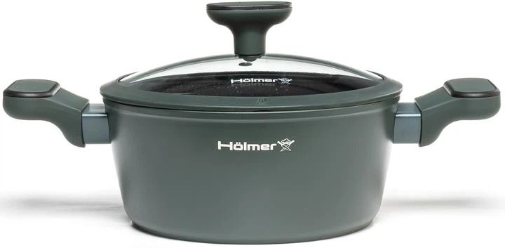 Каструля кована з кришкою Hölmer CR-1342-FAGSL Modern (4,2л) - зображення 9