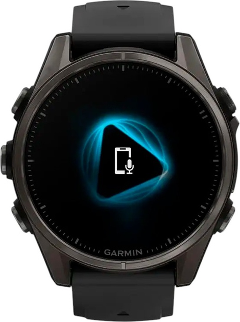 Smartwatch Garmin fenix 8 43mm AMOLED Sapphire Carbon Grey Titanium (010-02903-21) - obraz 10