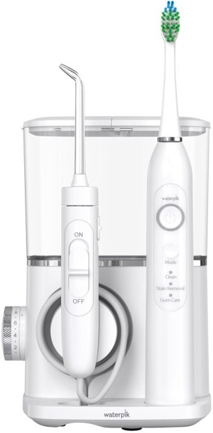 Zestaw irygator ze szczoteczką Waterpik CC-04 Biały - obraz 1