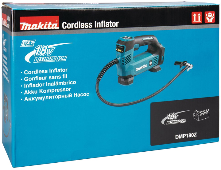 Kompresor Makita 12 l/min Akumulator (DMP180Z) (955555909752550) - Outlet - obraz 4