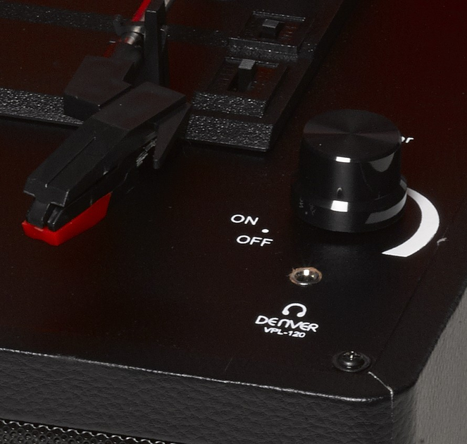 Програвач вінілу Denver VPL-120 Black (955555909737437) - Уцінка - зображення 2