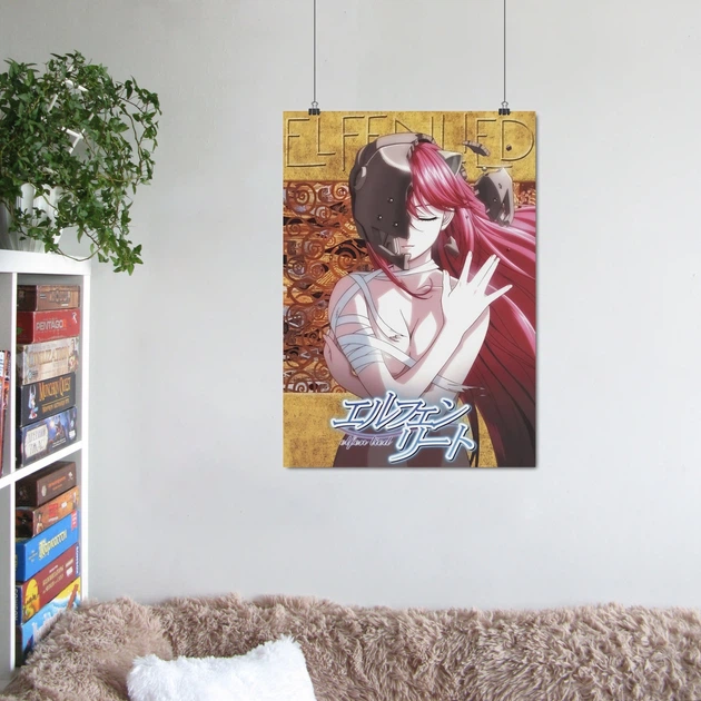 Постер Эльфийская песнь, Elfen Lied, Lucy/Nyu, A3 42×30 см (id5264) - изображение 6