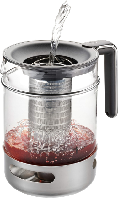 Czajnik do herbaty Gefu T-Prep z podgrzewaczem 1.5 l (4006664129046) - obraz 2