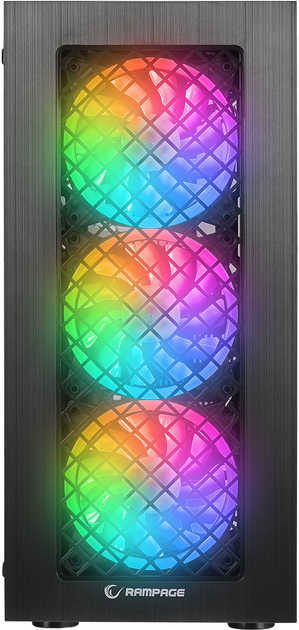 Obudowa Rampage Plaid V1 Black (PLAIDV1) - obraz 3