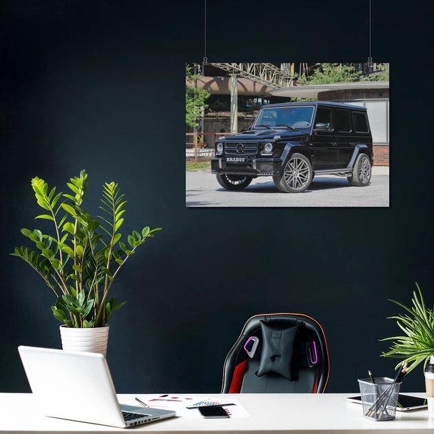 Постер Мерседес Гелендваген, Гелик, Mercedes-Benz Gelandewagen, G-Wagen, A3 30×42 см (id4002) - изображение 3